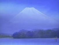 河本 正「富嶽」日本画